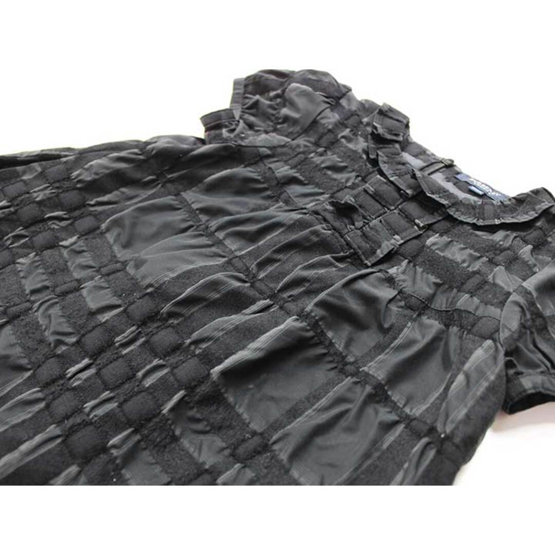 BURBERRY - バーバリー 半袖ワンピース 120cm キッズ 女児 黒 卒業