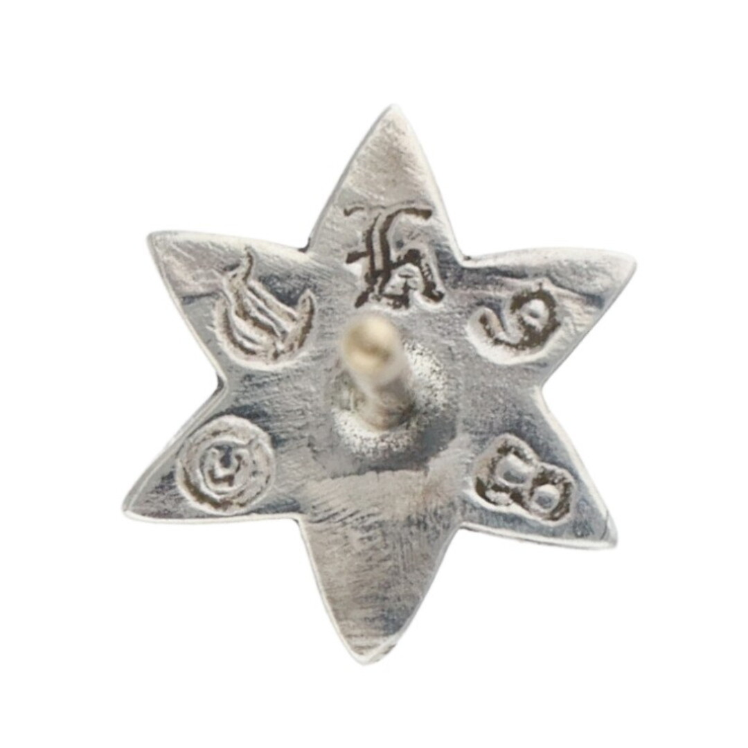 Chrome Hearts - クロムハーツ CO STAR/スタースタッド シルバーピアス