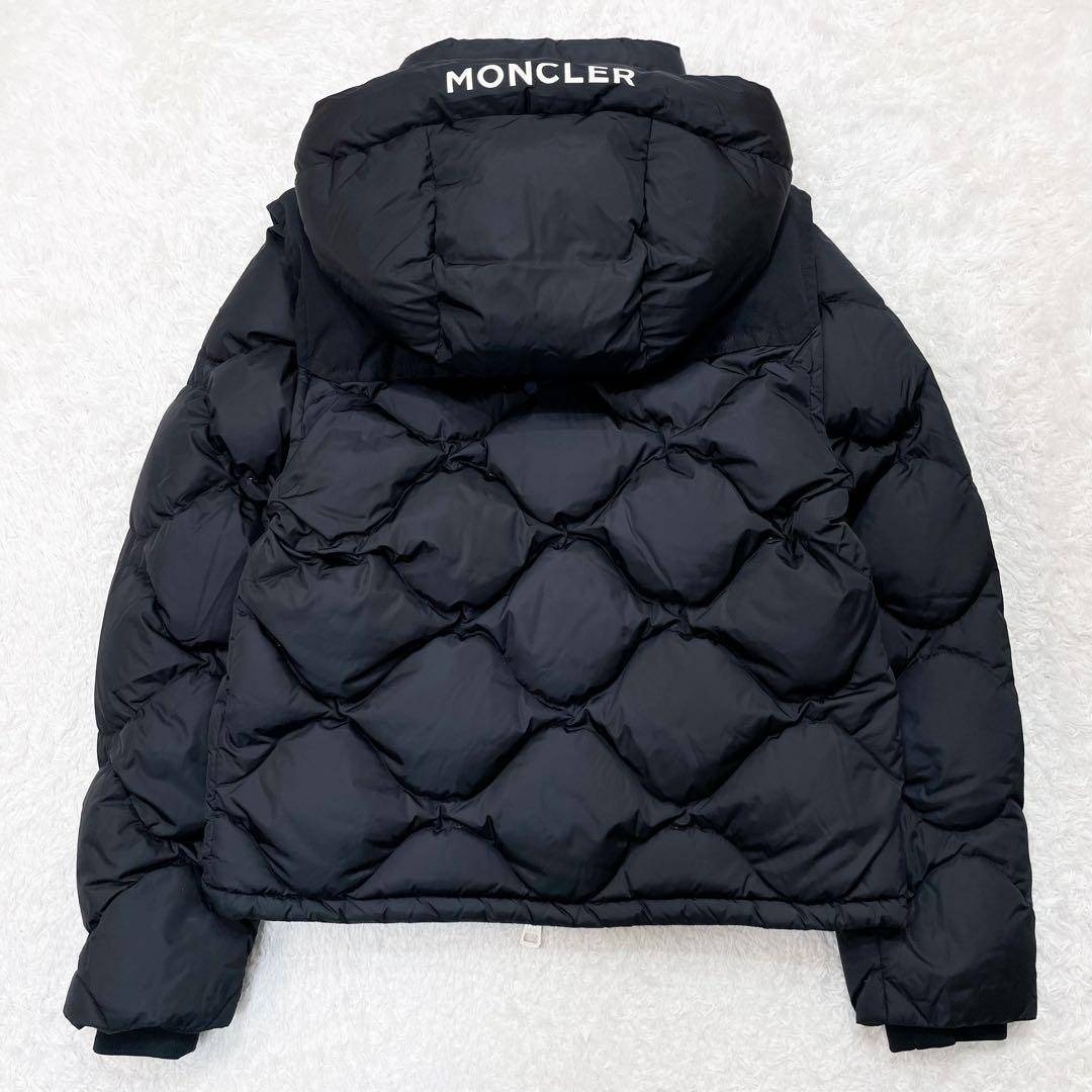 MONCLER - 極美品 MONCLER モンクレール 2WAY ダウンジャケット 黒 Lの