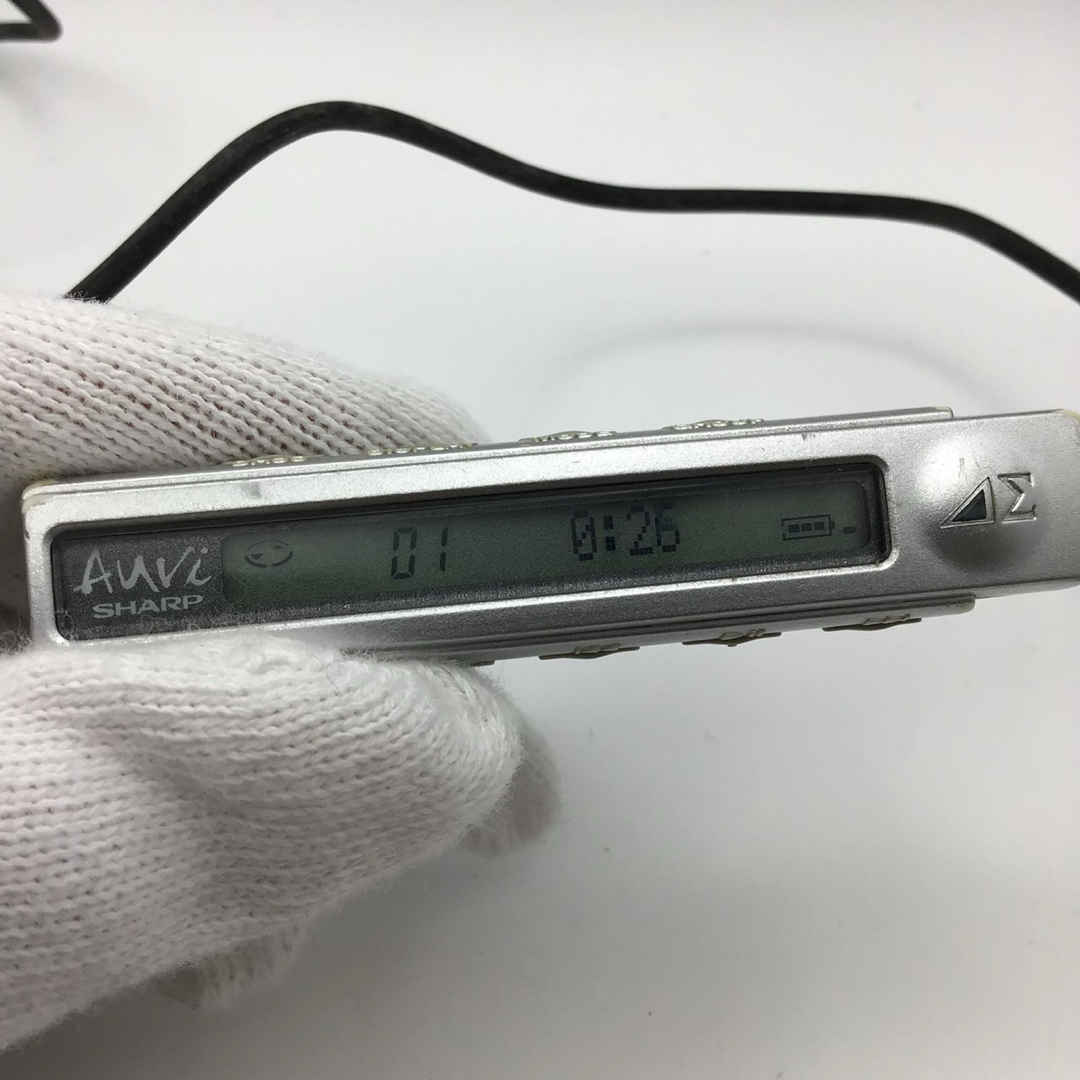 SHARP - 動作品 SHARP MD-DR7 MDプレーヤー シャープ ブルーの通販 by