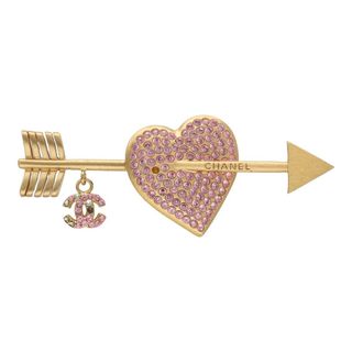 CHANEL - 【中古】 CHANEL シャネル ハート アロー ココマーク