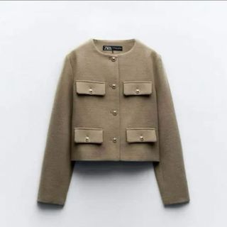 ZARA（ノーカラージャケット）のフリマアイテム一覧