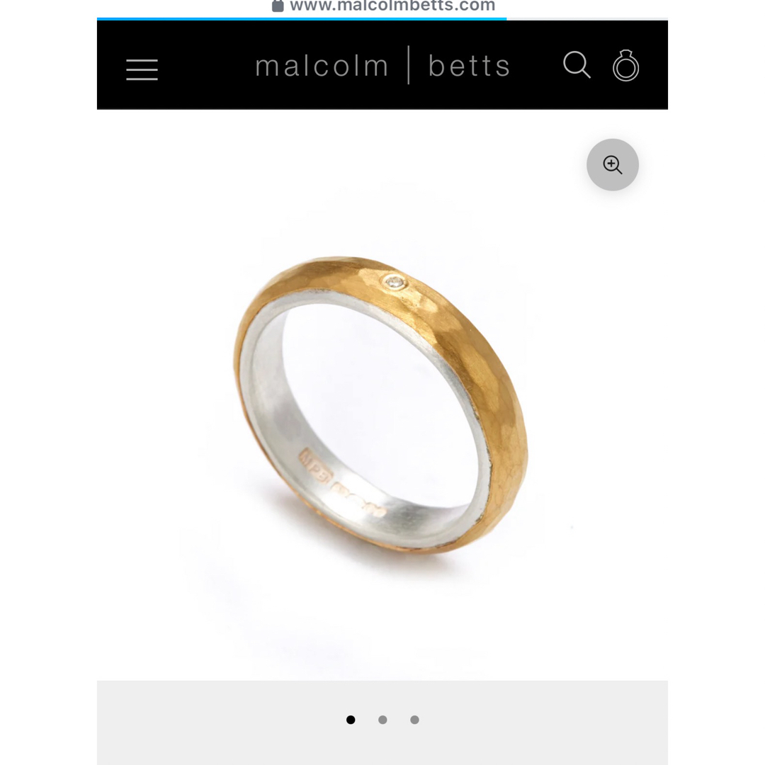 BARNEYS NEW YORK - MALCOLM BETTS マルコムベッツ リング 22Kの通販