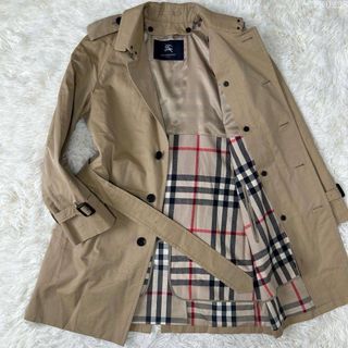 BURBERRY - 【極美品/L】バーバリーロンドン トレンチコート メガノバ