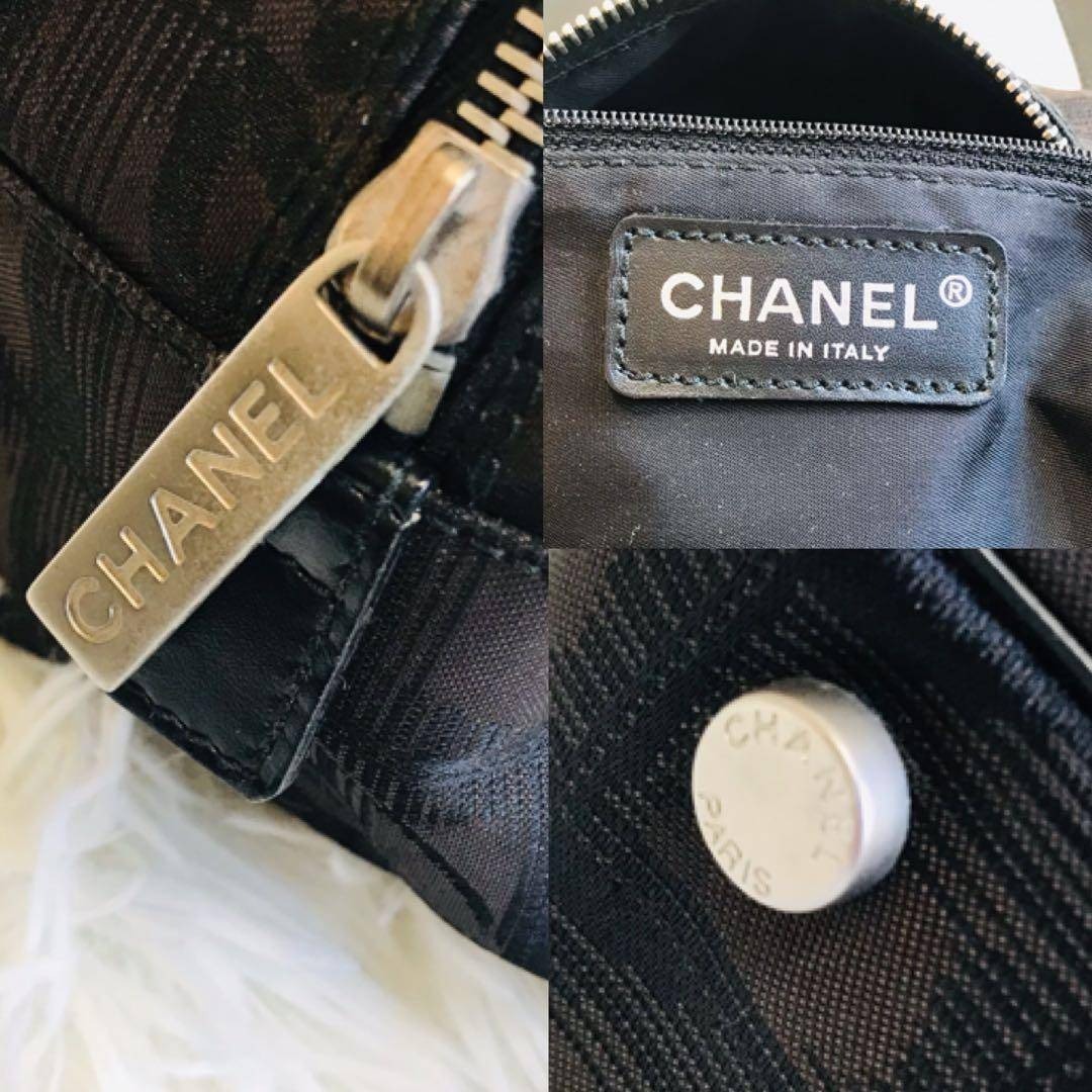 CHANEL - 【未使用に近い】シャネル ハンドバッグ ニュートラベル 茶色