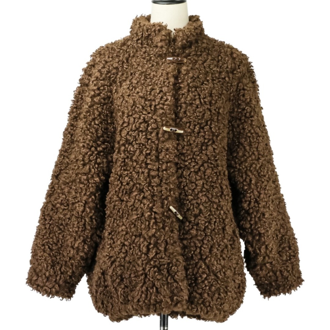 CLANE - 美品 CLANE クラネ CURL FUR SHORT COAT カールファーショート