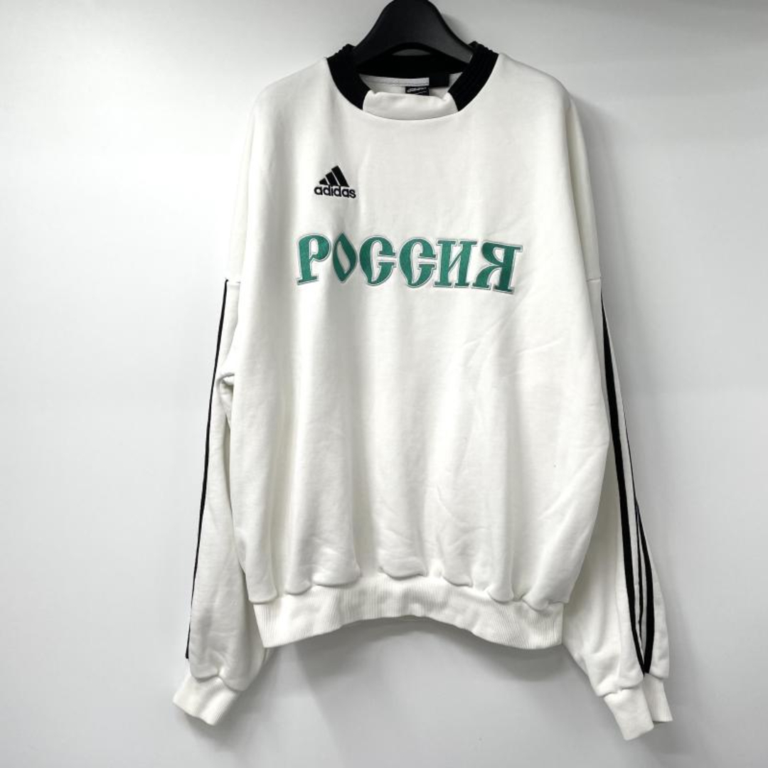 adidas - 【中古】adidas×Gosha Rubchinskiy ロゴ刺繍スウェット
