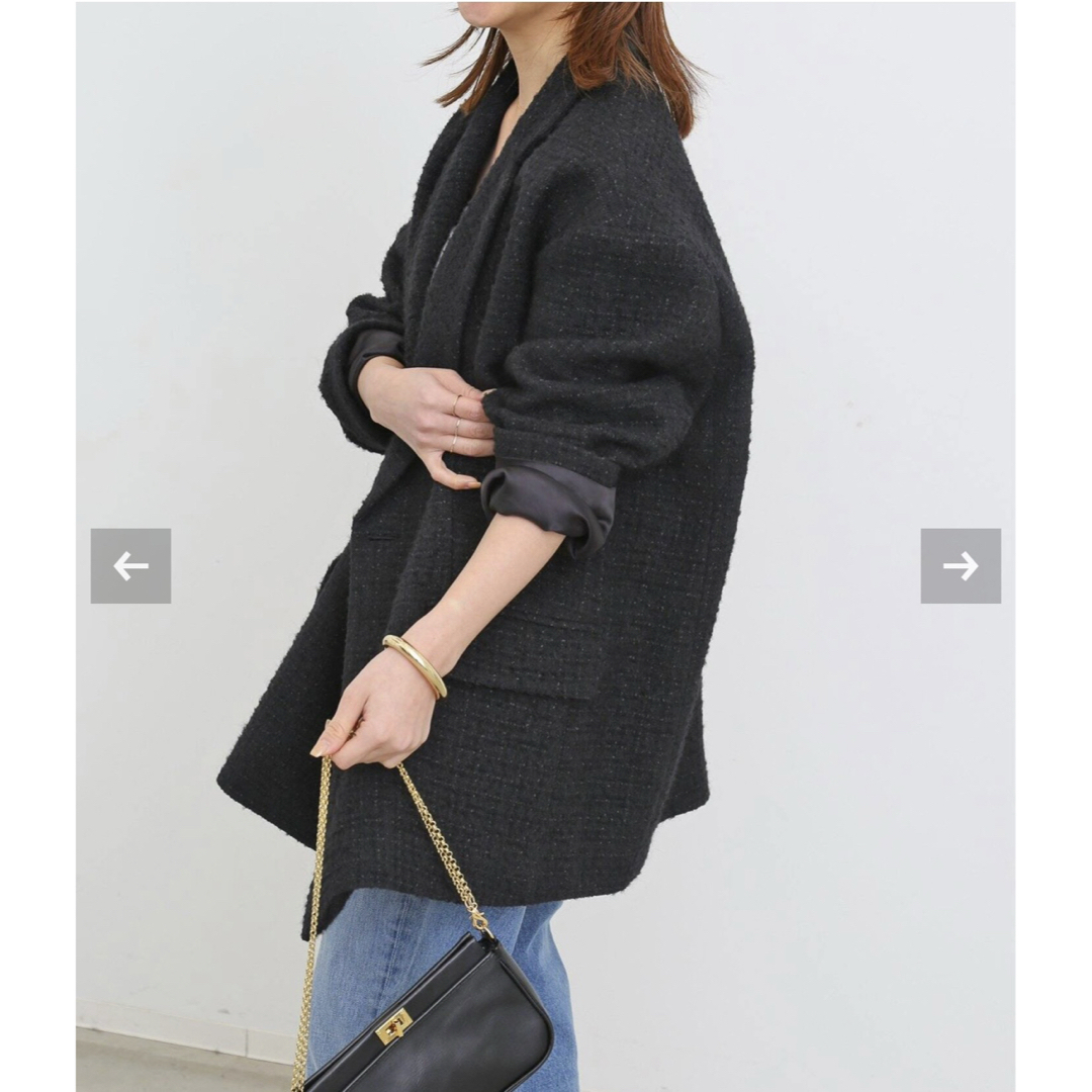 DEUXIEME CLASSE - Deuxieme Classe Oversized ツイード ジャケットの