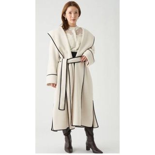 SNIDEL - SNIDEL ビックカラーコクーンコートの通販 by shop