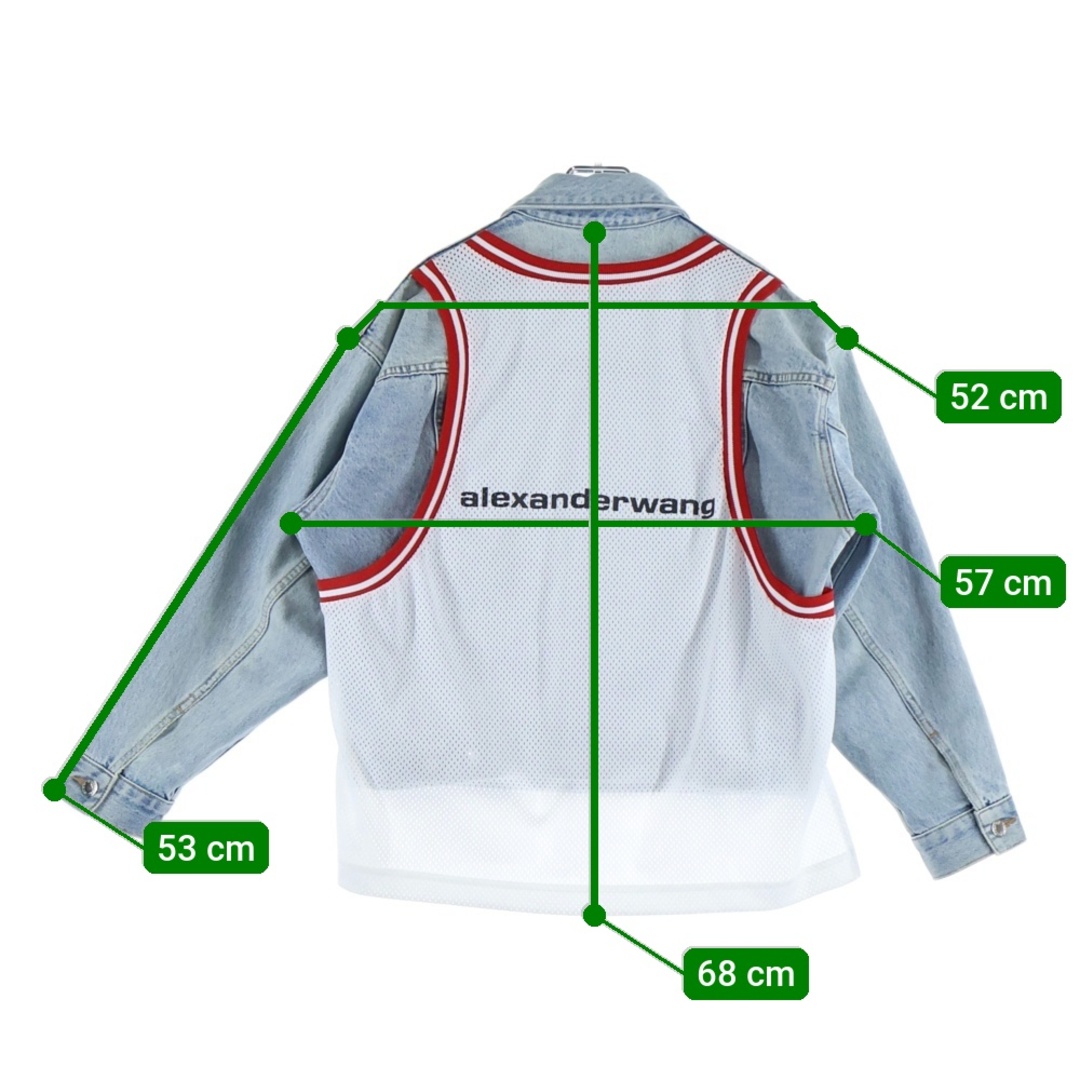 Alexander wang レザードッキングジャケット S11554162 - ジャケット