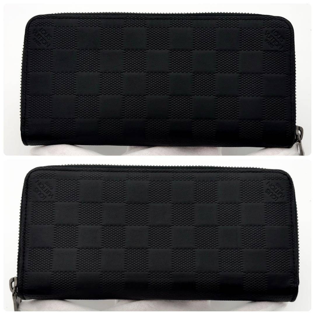 LOUIS VUITTON - ルイヴィトン ダミエ アンフィニ ヴェルティカル 黒