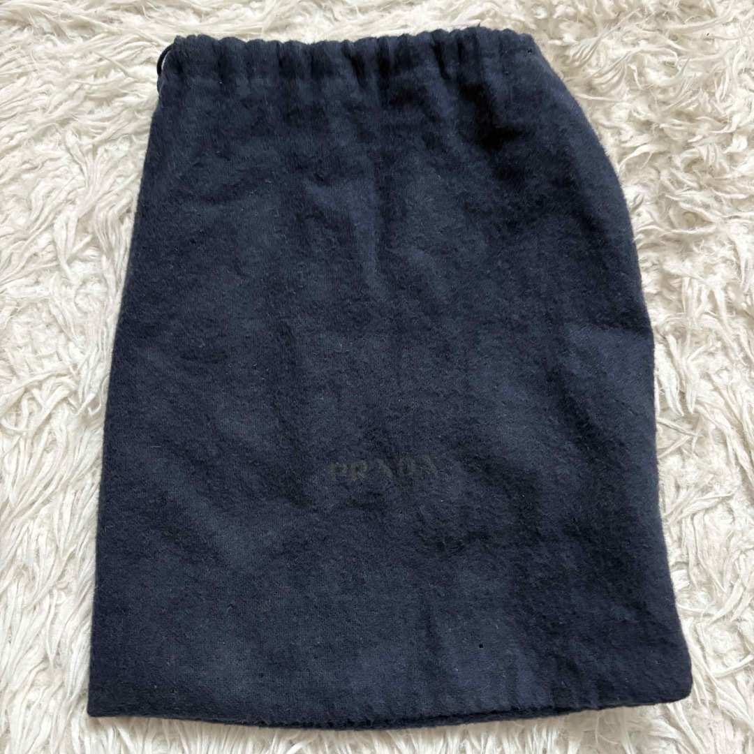 良品 PRADA プラダ レザーベルト 機関車プレート 05379 黒 銀