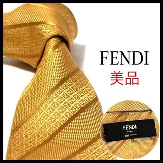 FENDI（ネクタイ ・ ゴールド/金色系）のフリマアイテム一覧