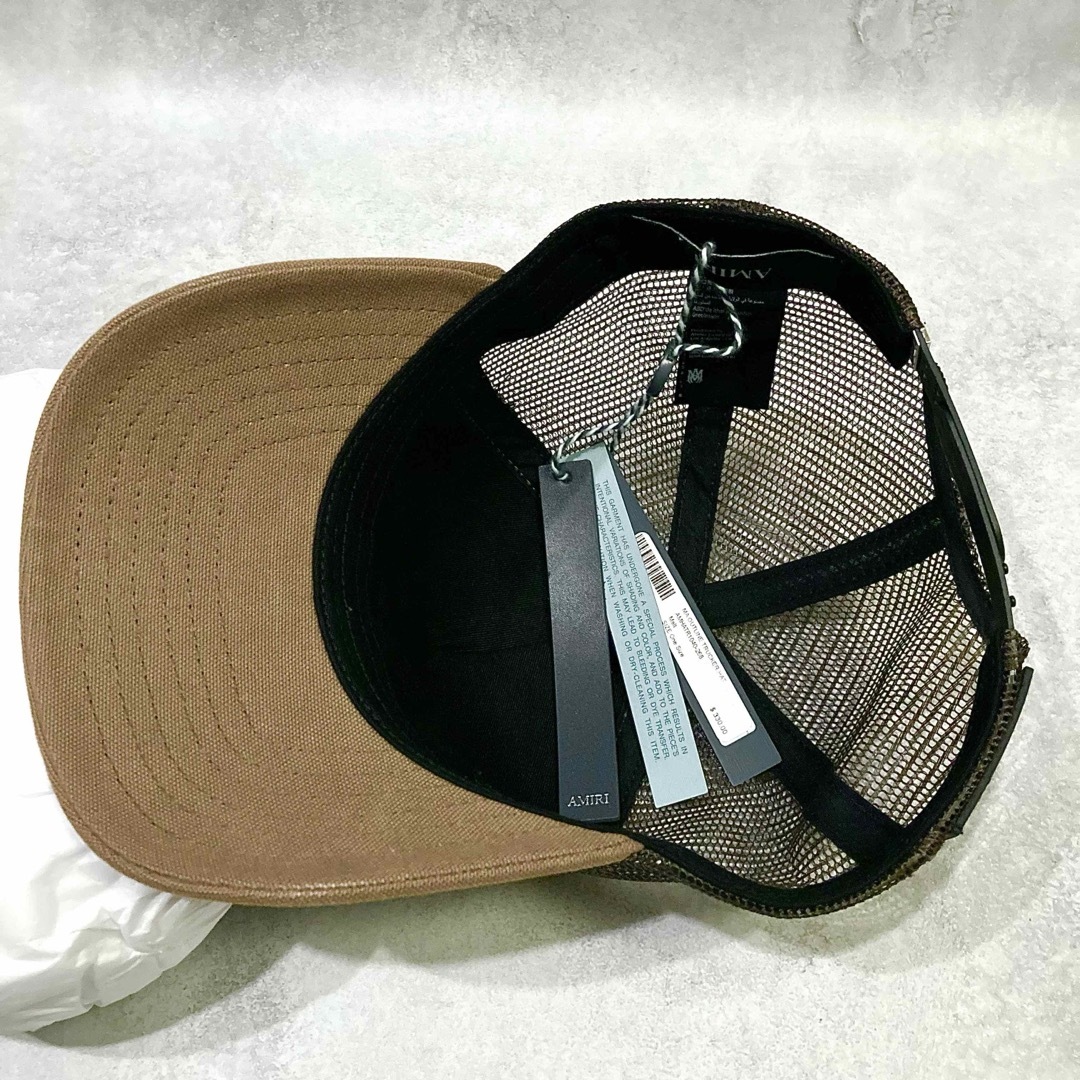AMIRI - 新品正規品 AMIRI MA OUTLINE TRUCKER HAT キャップの通販 by