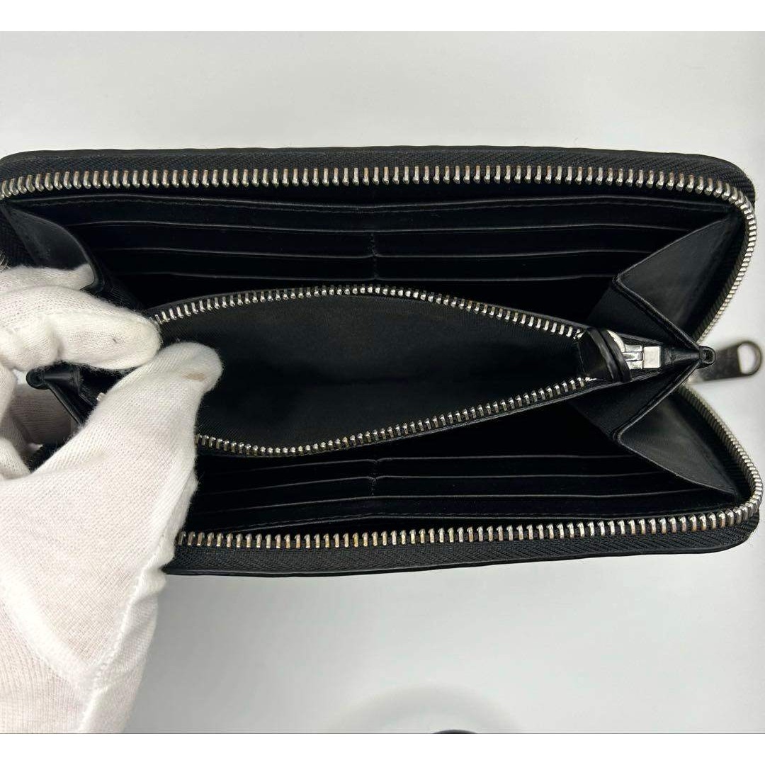 BURBERRY - 現行✨BURBERRY モノグラムTB ラウンドファスナー 長財布