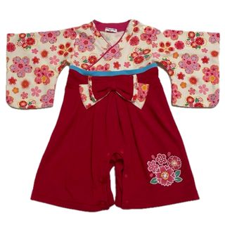 バースデイ - バースデイ cottoli コトリ 袴ロンパース ベビードレス