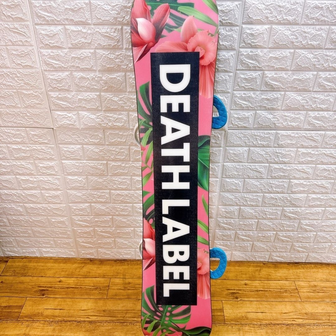 デスレーベル フラワー スノーボード ビンディング付 138cm セット