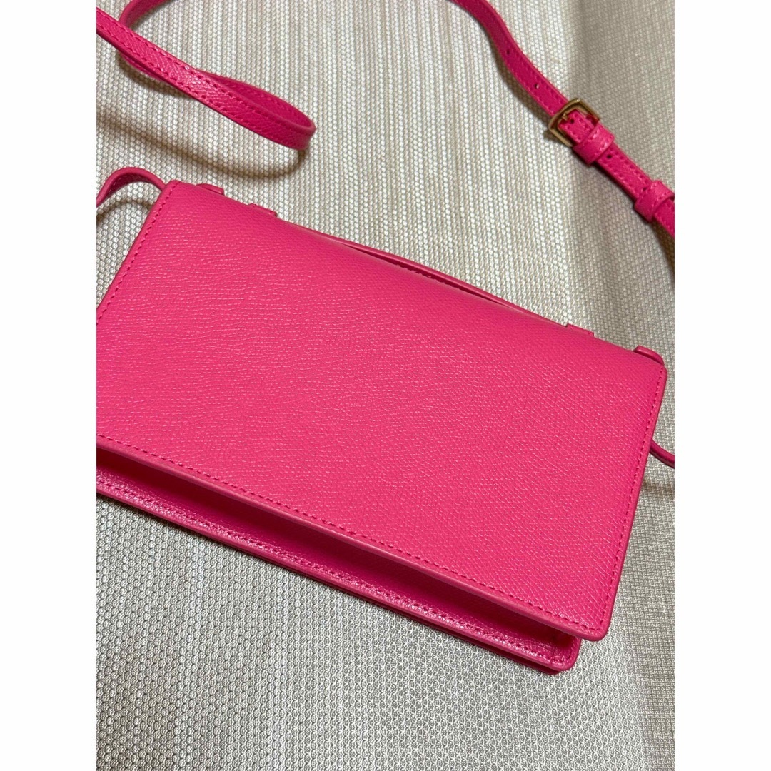 FURLA - FURLA ピンク レザー ショルダーバッグ クロスボディの通販 by