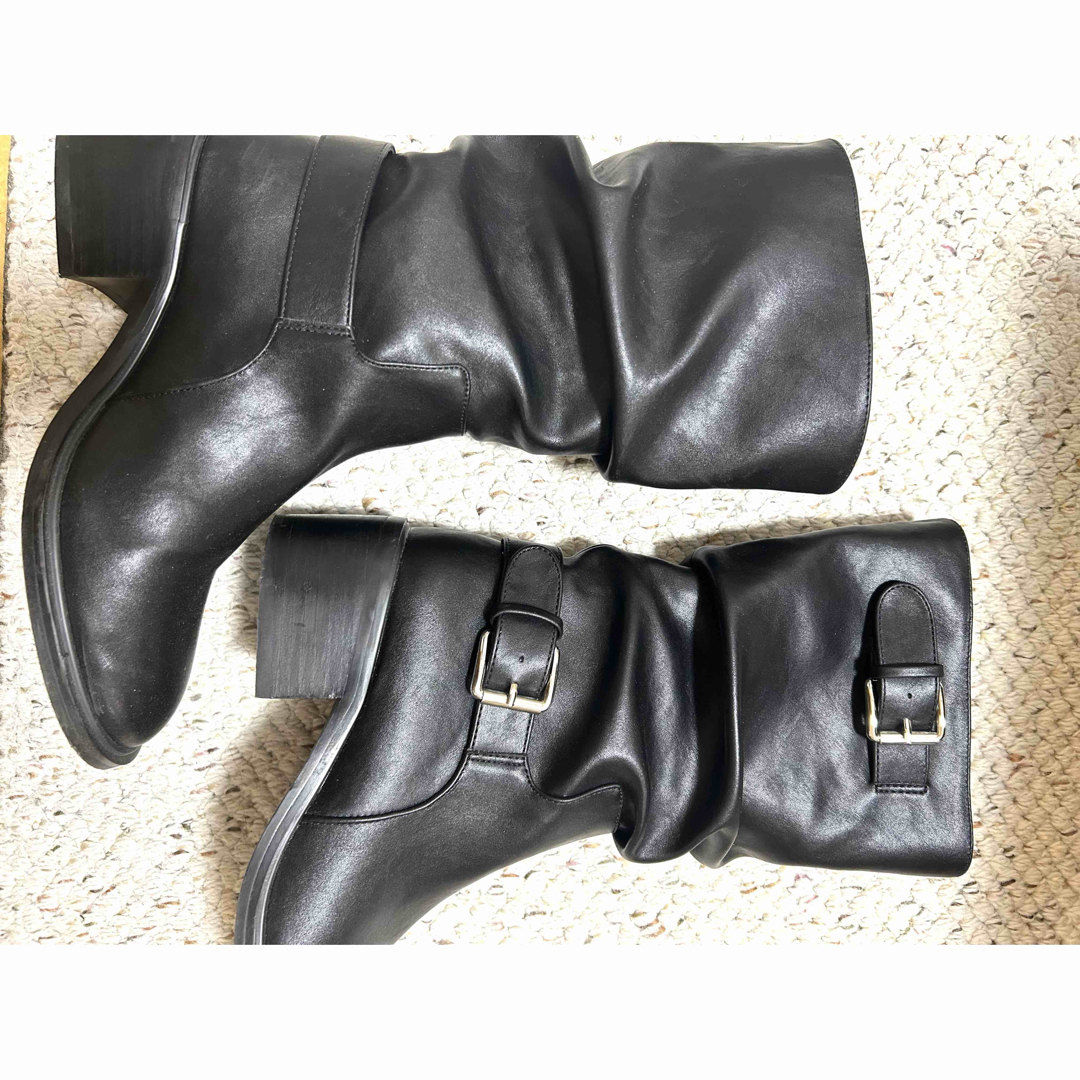 SNIDEL - SNIDEL スナイデル ルーズバックルショートブーツの通販 by