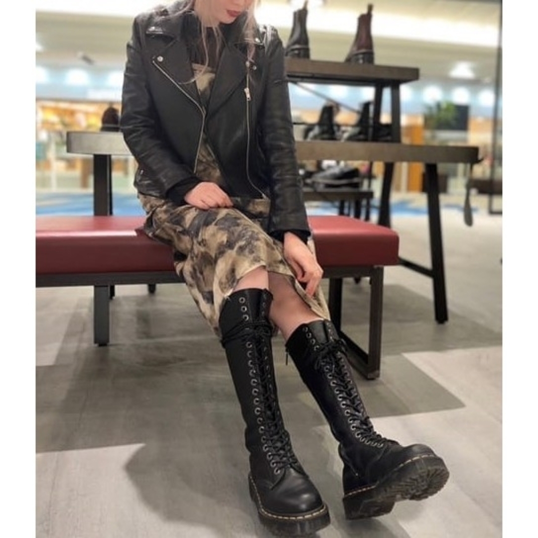 Dr.Martens 1B60BEX UK5 黒 厚底 20ホール 平手友梨奈