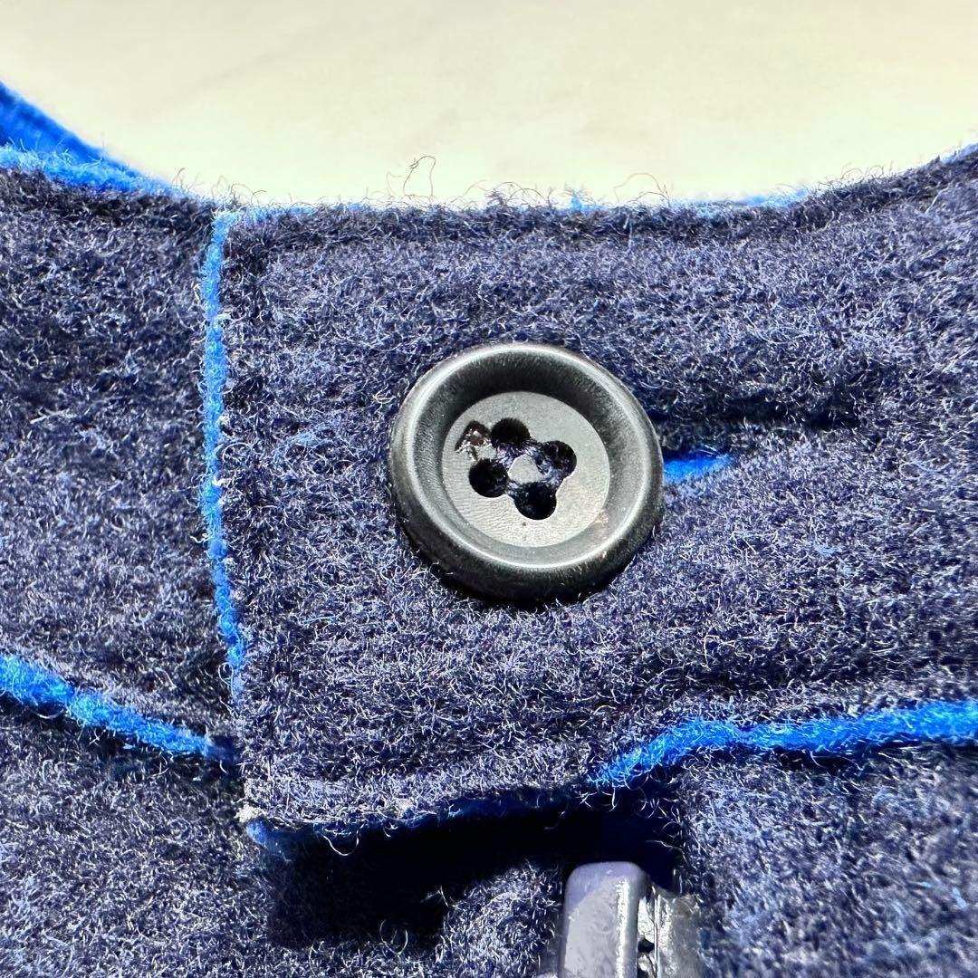 現行タグ✨45R 縮絨ウールジャケット ダブルジップアップブルゾン 秋冬