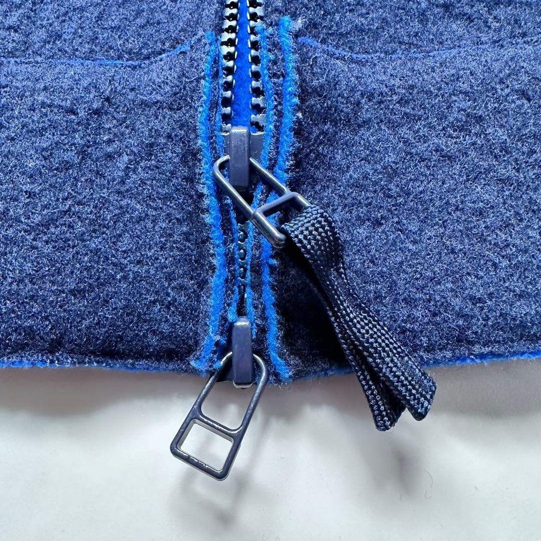 現行タグ✨45R 縮絨ウールジャケット ダブルジップアップブルゾン 秋冬