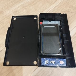 筆立て〈2本立〉ガラス台/プラスチック製の通販 by Lara's shop｜ラクマ