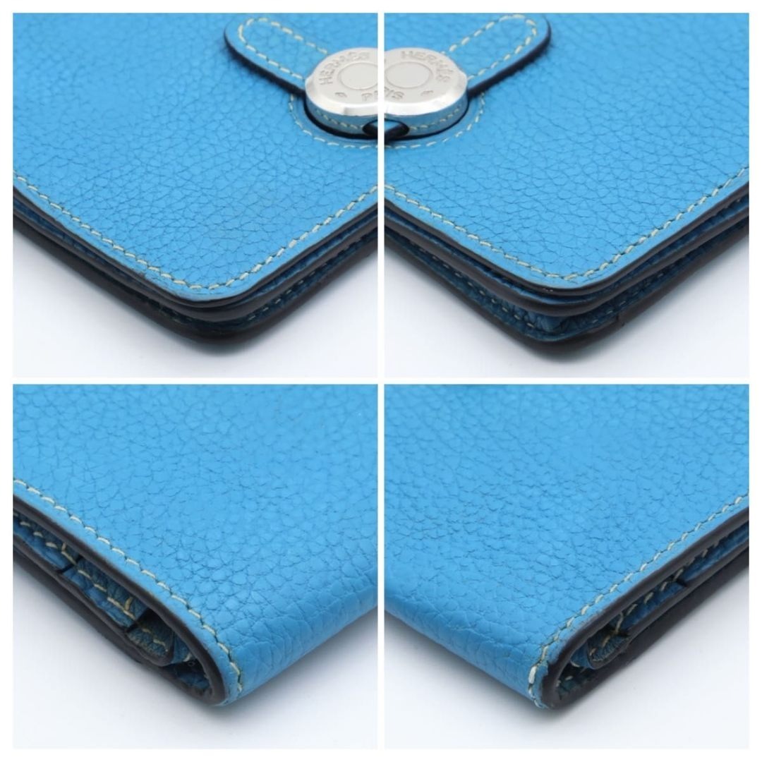 HERMES - 【極美品】HERMES ドゴン コインケース 小銭入れ ブルー