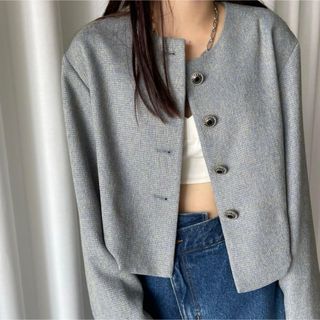 Ameri VINTAGE - AmeriVINTAGE RIB DOCKING TUCKED カフスジャケットの