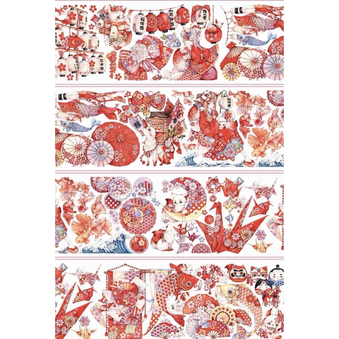 ⑥☆海外マステ☆ 野葵 TOURNESOL さん 櫻狸（水晶）の通販 by マステ