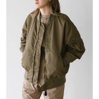 HYKE - HYKE ハイク G8 WEP フライト ジャケット ブルゾン MA-1 MA1の