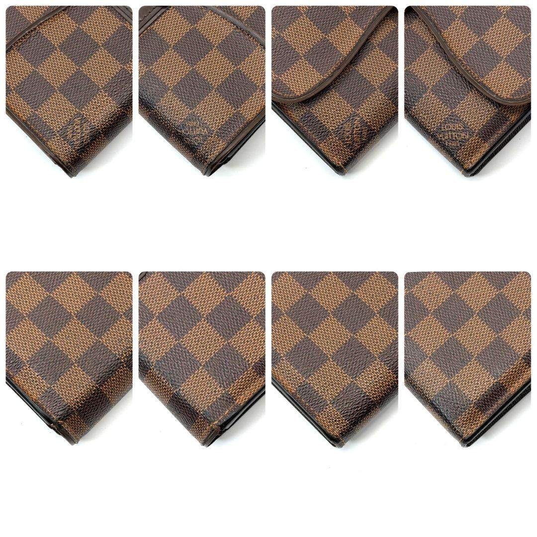 LOUIS VUITTON - 良品 ルイヴィトン ダミエ エベヌ ポルトフォイユ