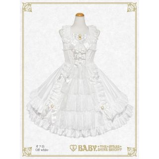 BABY,THE STARS SHINE BRIGHT（フリル ・ ひざ丈ワンピース）のフリマ