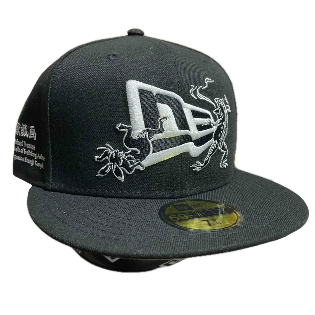 NEW ERA - 栂尾山高山寺+ニューエラコラボ59FIFTY鳥獣戯画 ブラック7.5