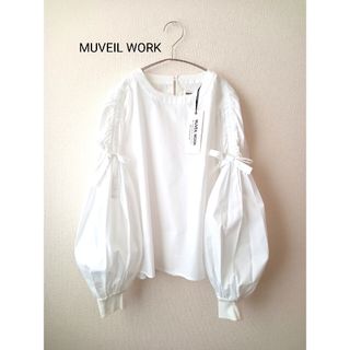 MUVEIL WORK - ミュベール いちご柄ストールの通販 by fuu's shop