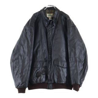 L.L.Bean - LLbean レザージャケット A-2 type フライトジャケット 本