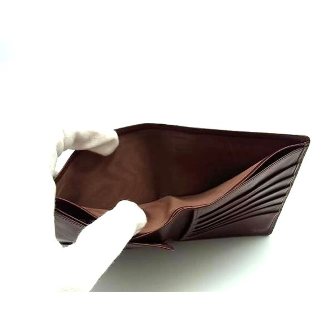 Cartier - Cartier カルティエ マストライン レザー 二つ折り 財布