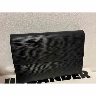 LOUIS VUITTON - ヴィトン エピ 二つ折り財布 ブラックの通販 by