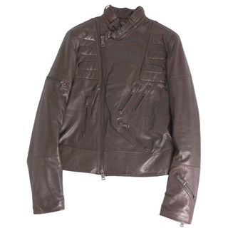 Ralph Lauren - ラルフローレン ラムレザージャケット 濃茶 M sizeの