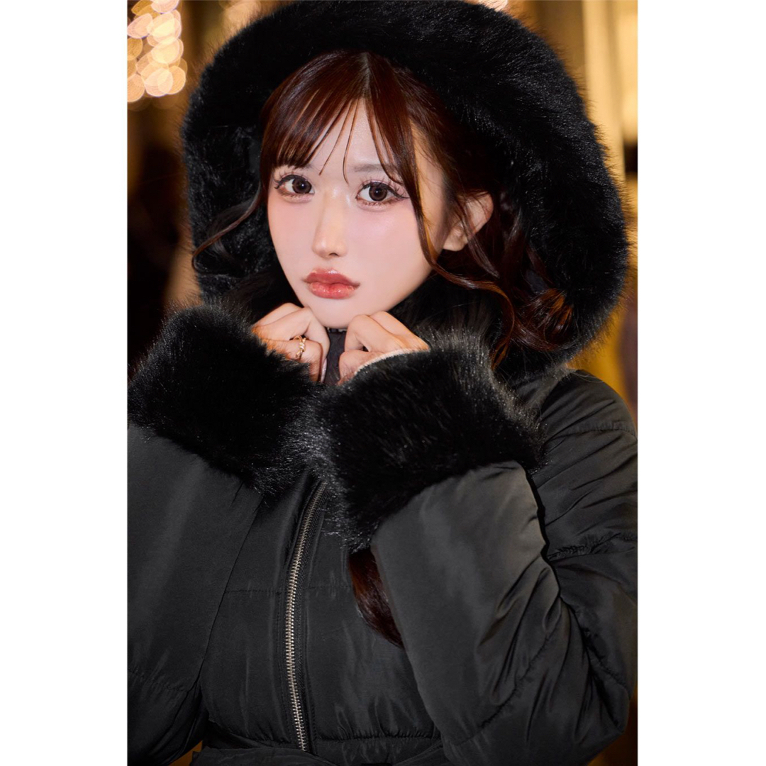 Cheri mi - 新品タグ付き シェリミー くびれリボンファイバーダウン