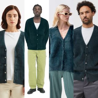 STUSSY - Stussy Mask Mohair Cardigan カーディガン XLの通販 by ゴリ