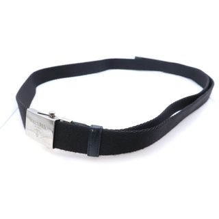 PRADA - プラダ PRADA 1CC545 レザー トライアングル 85/34 ベルトの