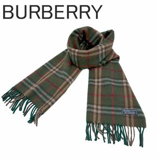 BURBERRY（マフラー/ショール ・ グリーン・カーキ/緑色系）のフリマ