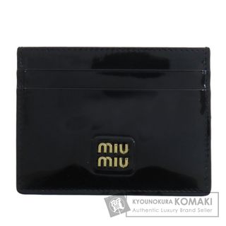 MIU MIU - 新品 ミュウミュウ MIU MIU カードケース マドラス パール