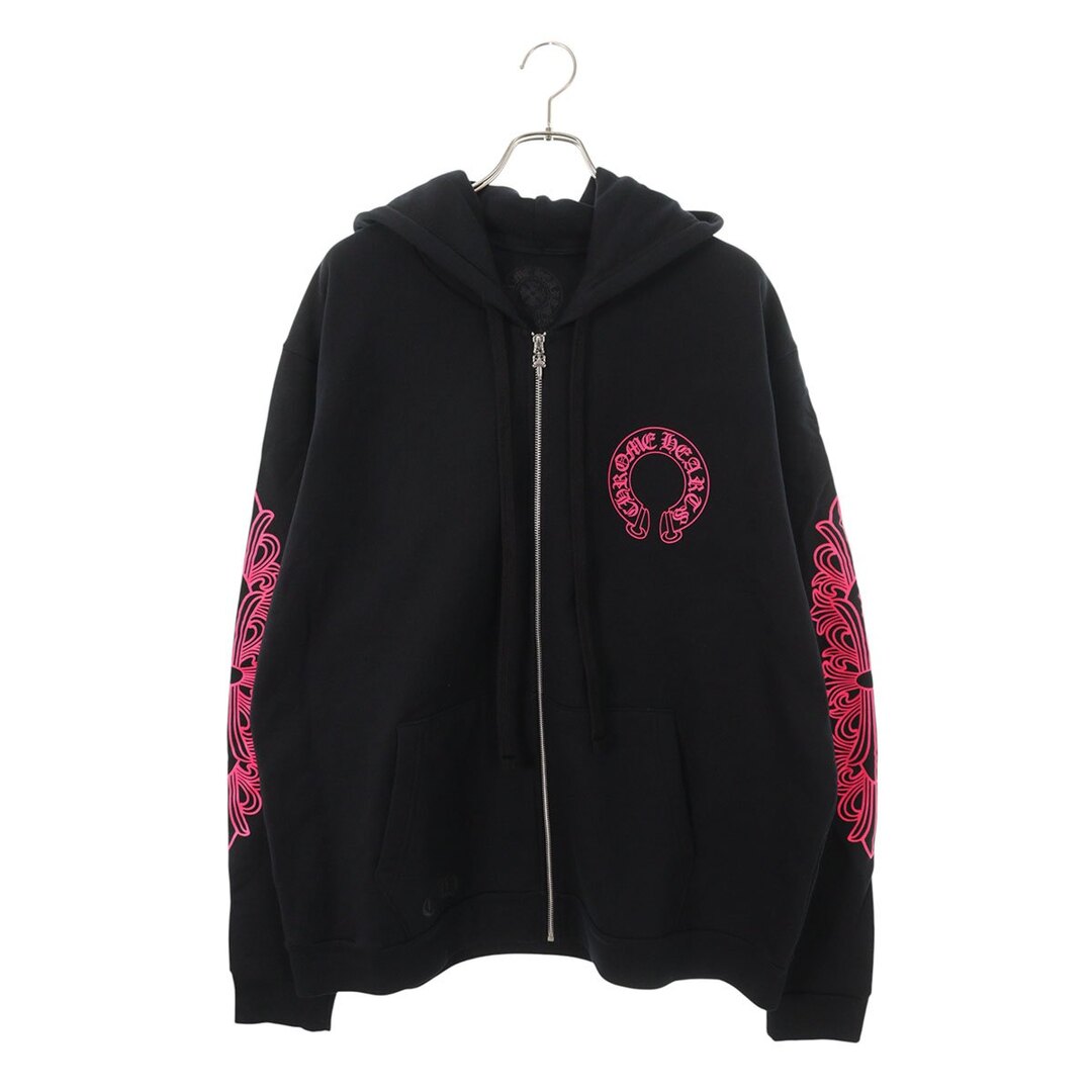 Chrome Hearts - クロムハーツ SWTSHRT HD ZIP 袖フローラルバック