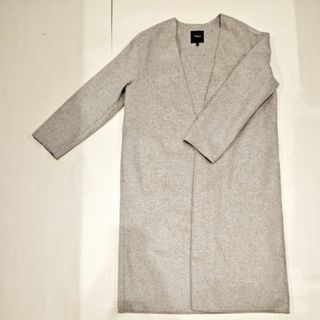 Theory - 専用 セオリー コート ノーカラーコート グレー の通販 by