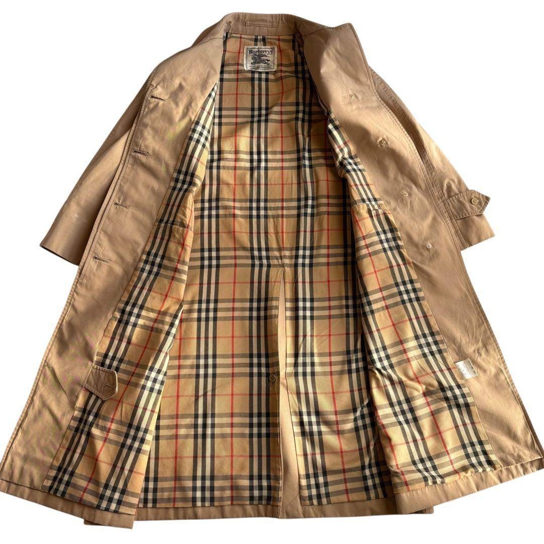BURBERRY LONDON ノバチェックショートトレンチ M ベージュ BURBERRY