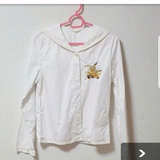 PINK HOUSE - ピンクハウス うさぎ刺繍 セーラーブラウスの通販 by に