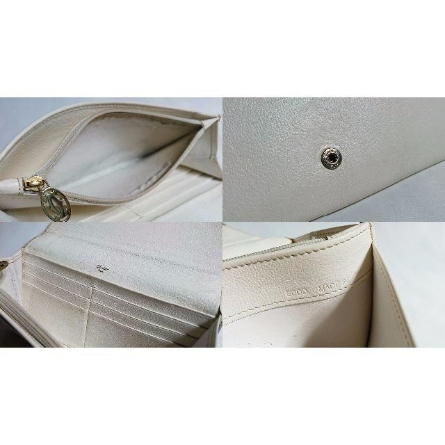 Cartier - 正規良 激レア カルティエ マルチェロ 2Cロゴ長財布 白