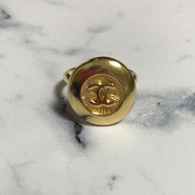 CHANEL - CHANEL♡正規品ヴィンテージボタン リングの通販 by ゆう